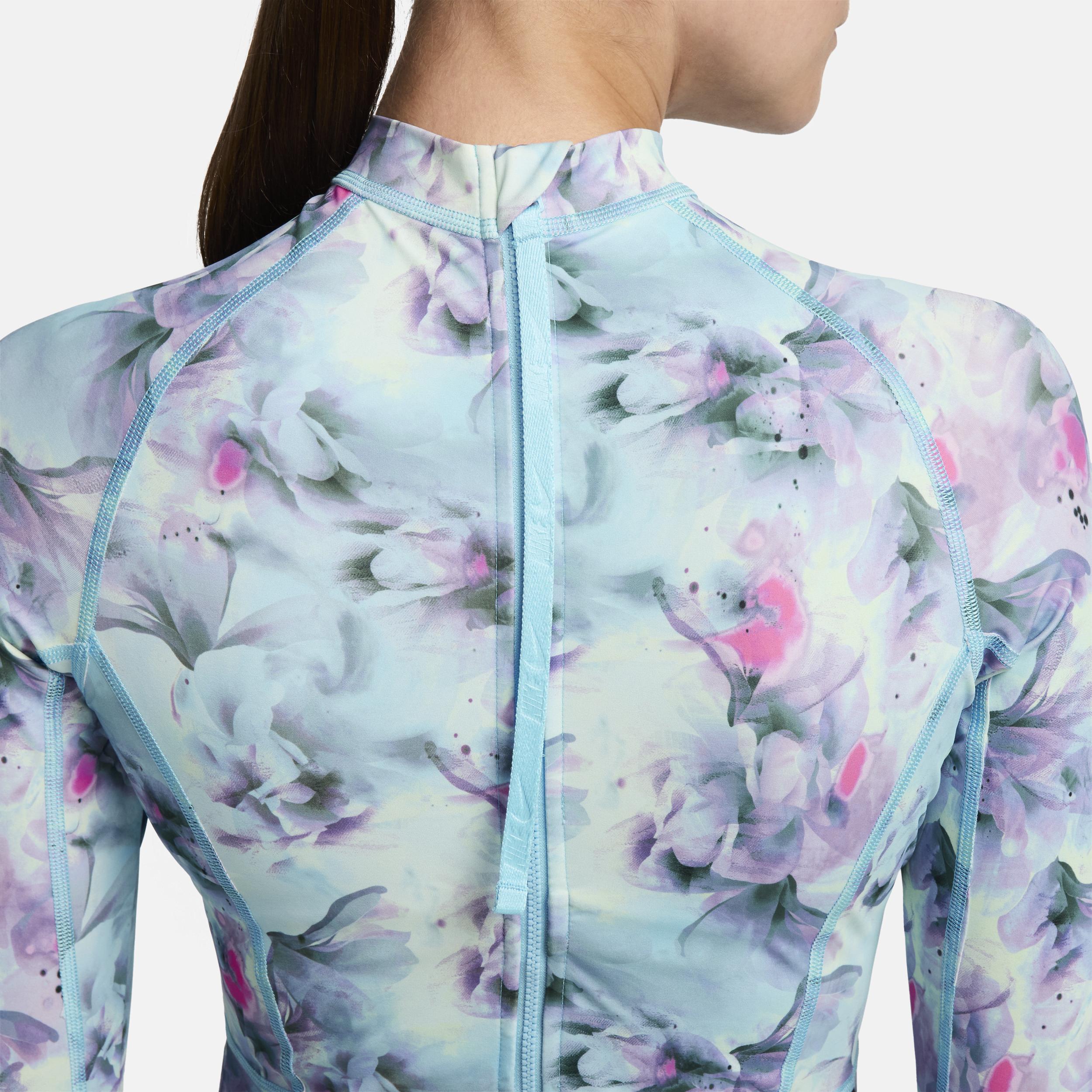 Nike Swim Hydralock Fusion Women's Long-Sleeve One-Piece Swimsuit Product Image