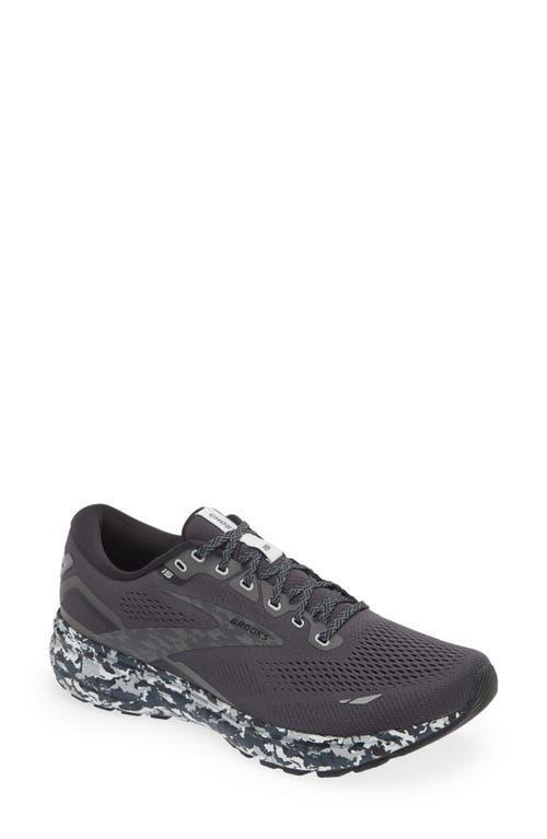 Brooks Mens Ghost 15 - Shoes Ebony/Black/Oyster Product Image