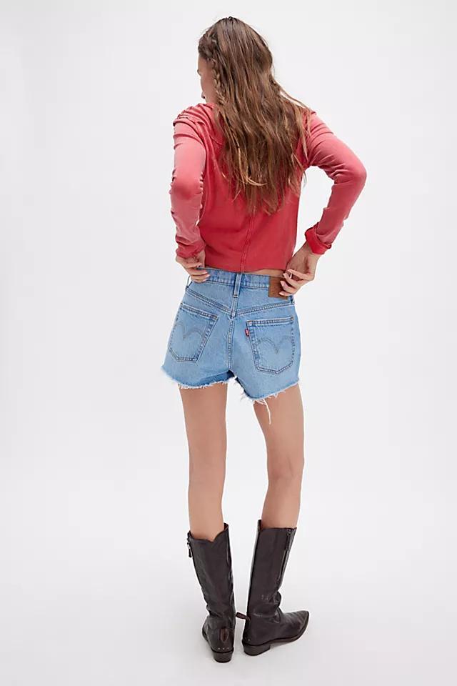 Levi’s 501 High-Rise Denim Shorts Product Image