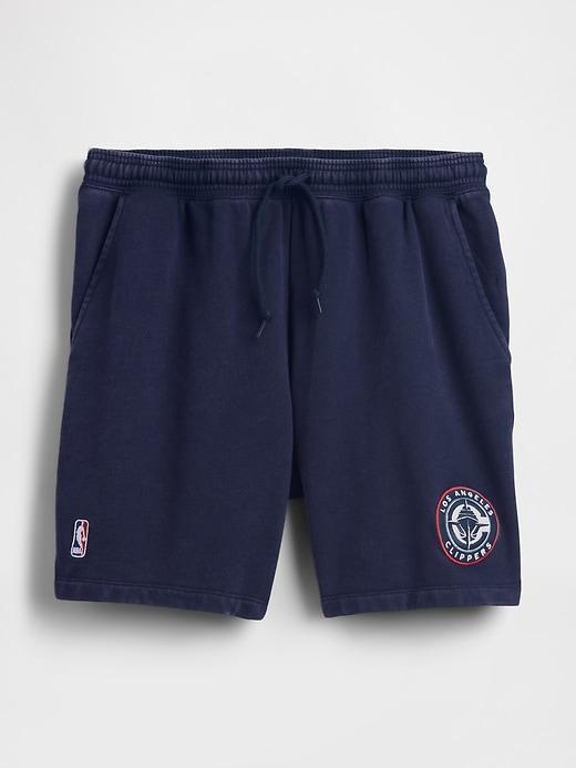 NBA Los Angeles Clippers Logo Heavyweight Sweat Shorts Product Image