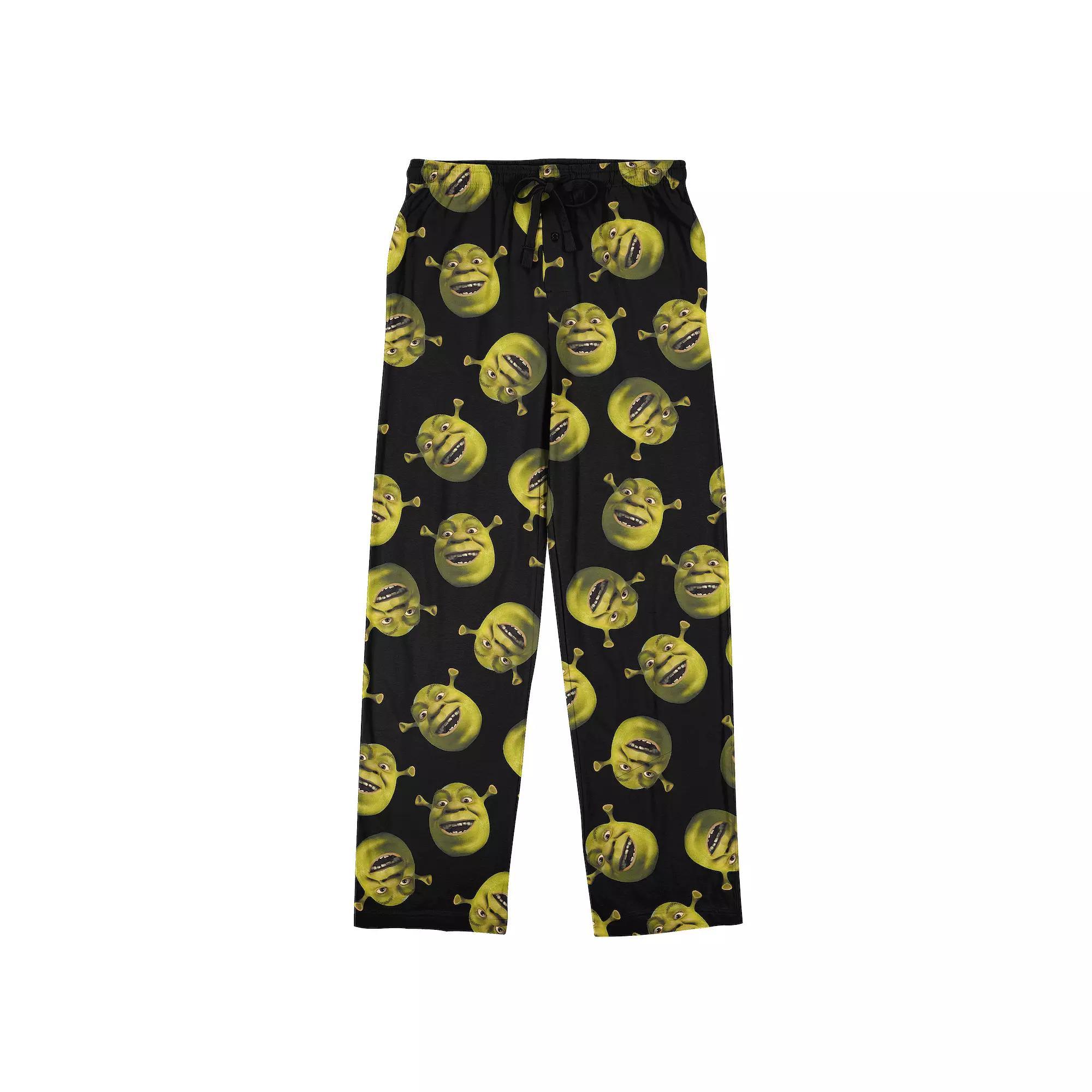 Men's Shrek Pajama Pants, Size: XXL, Multicolor Product Image