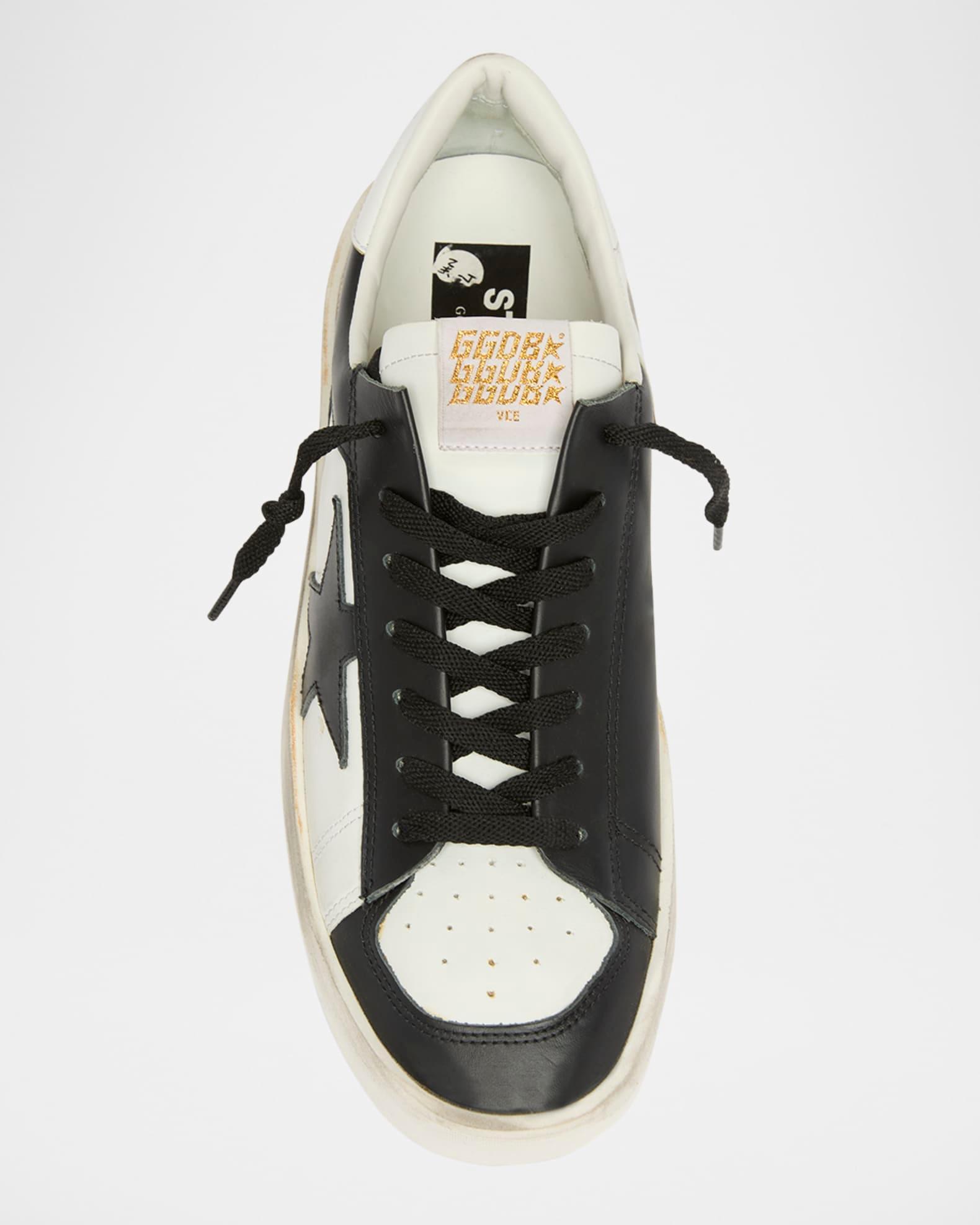 Men's Stardan Star Leather Low-Top Sneakers Product Image