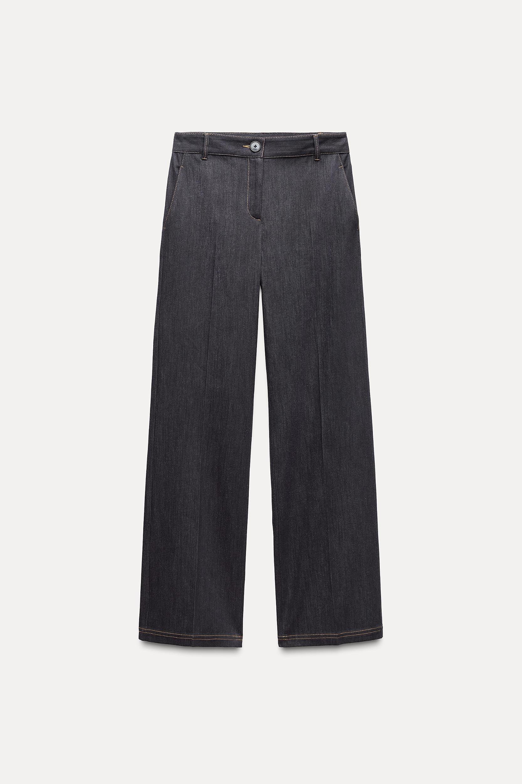 TOPSTITCHING BOOTCUT PANTS Product Image