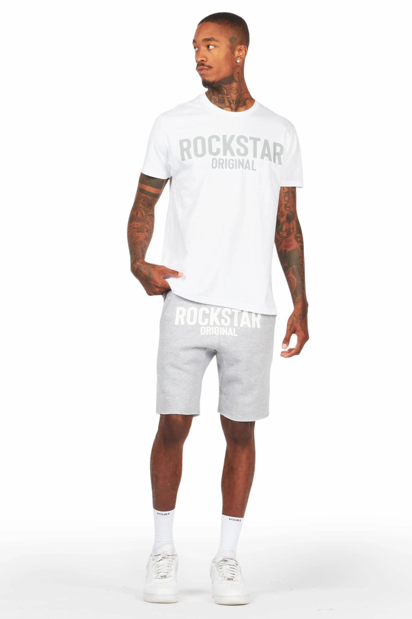Sana Short Set-Heather Grey Male Product Image
