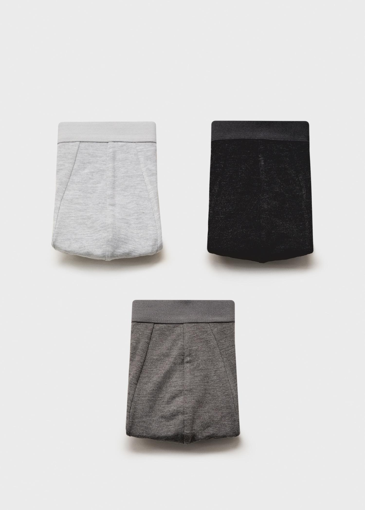 3-pack combined briefs - Men | MANGO USA Product Image