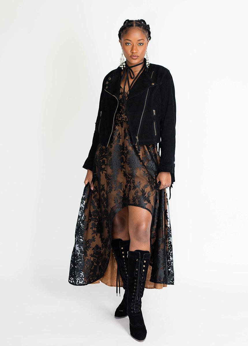 Holli Dress in Black Female Product Image