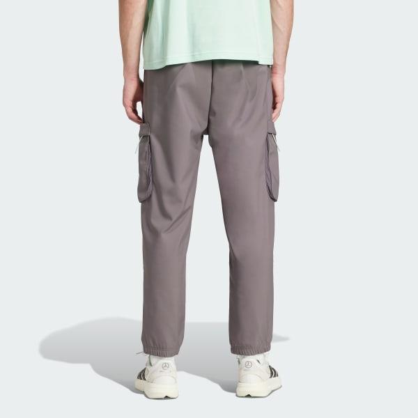 adidas MERCEDES - AMG PETRONAS FORMULA ONE TEAM PREMIUM WOVEN PANT Grey Strata L Mens Product Image