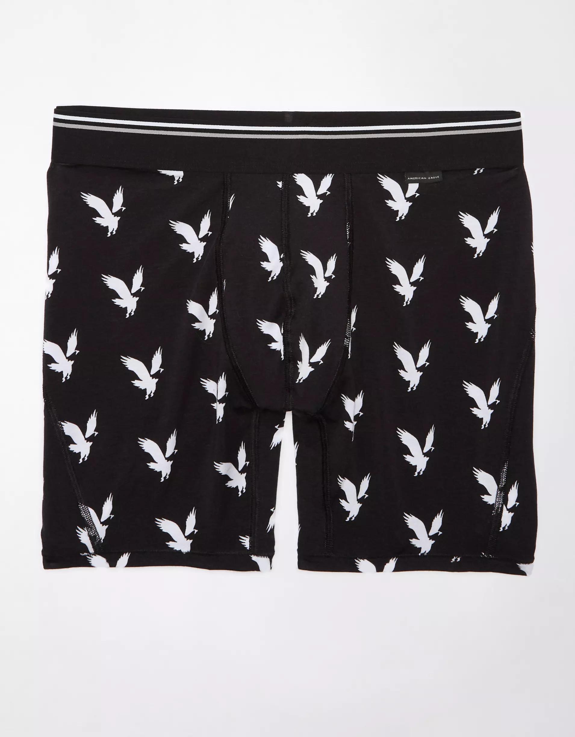 AEO Men's Snoopy Camp 6" Ultra Soft Boxer Brief Product Image
