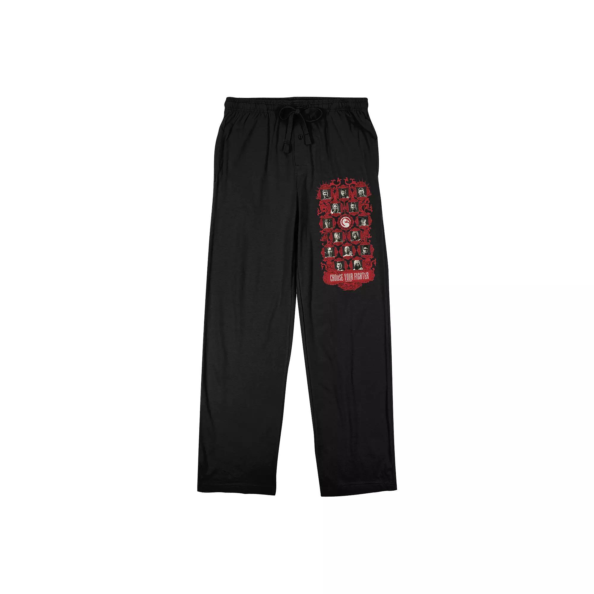Men's Jaws Movie Title Logo Sleep Pants, Size: XXL, Black Product Image