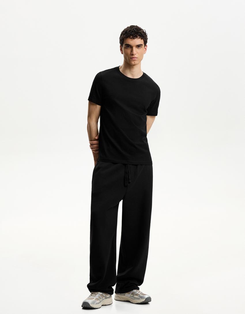 Plush balloon fit pants Product Image