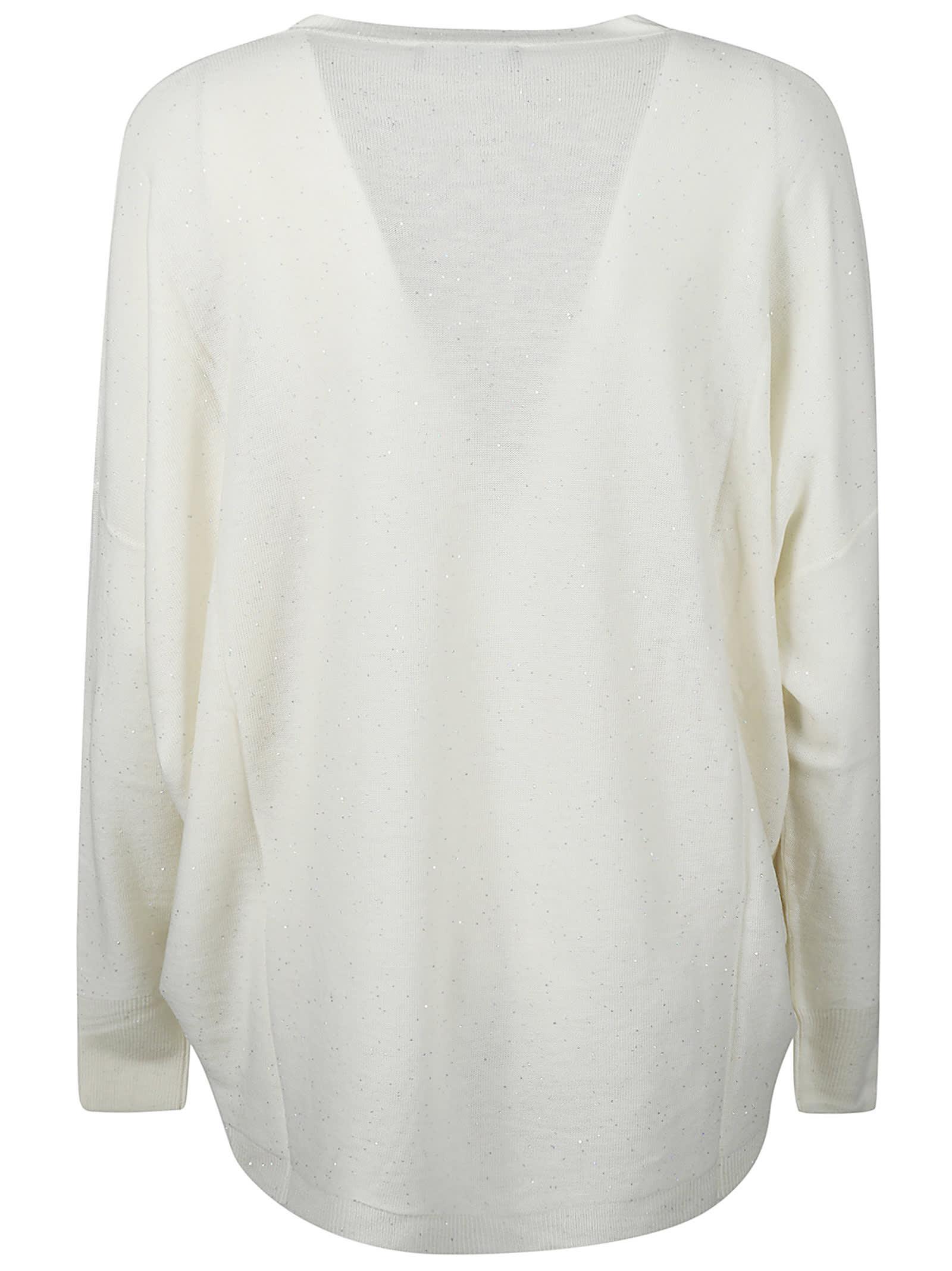 FABIANA FILIPPI Sweater In White Product Image