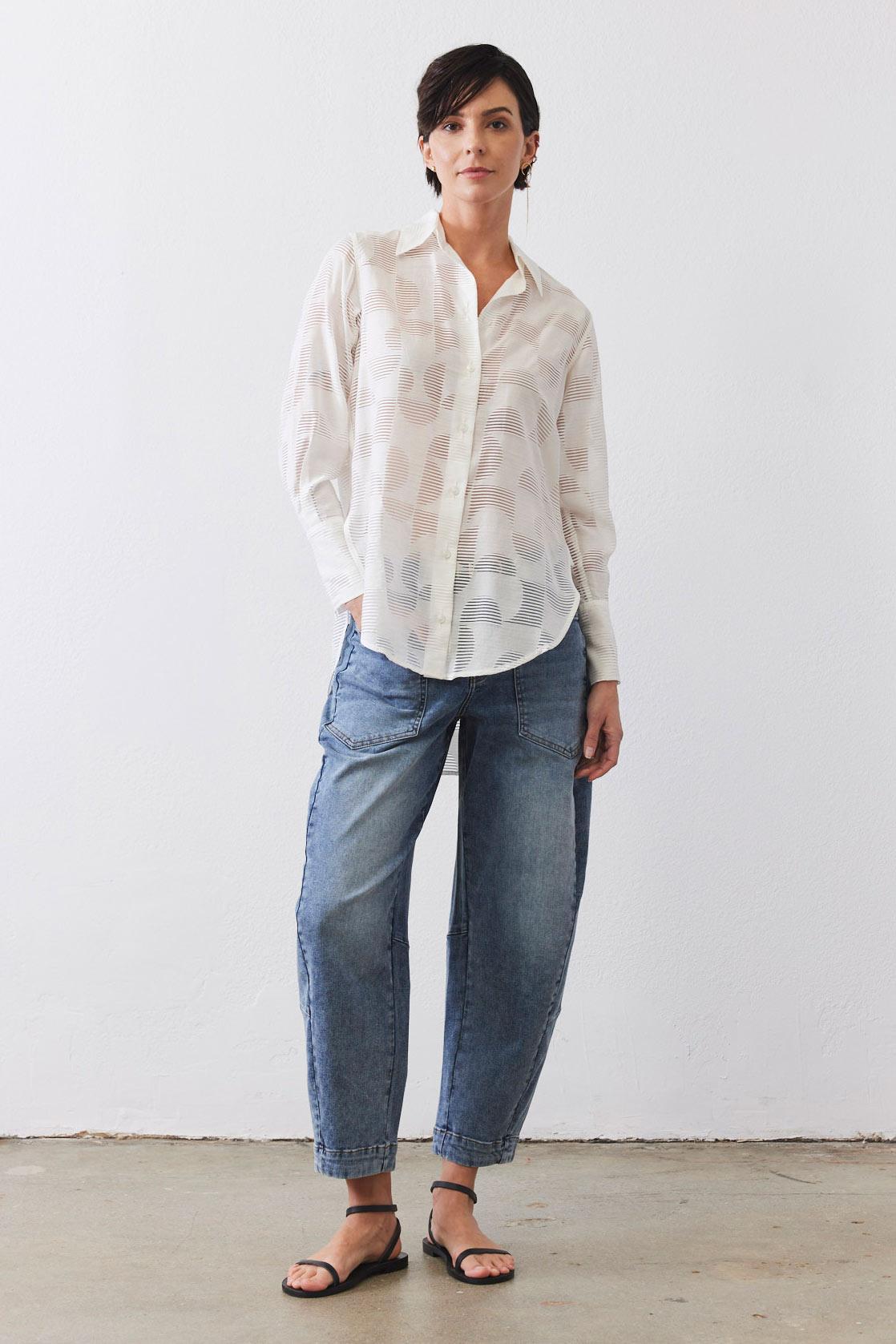 Fairway Geo Sheer Tunic Product Image