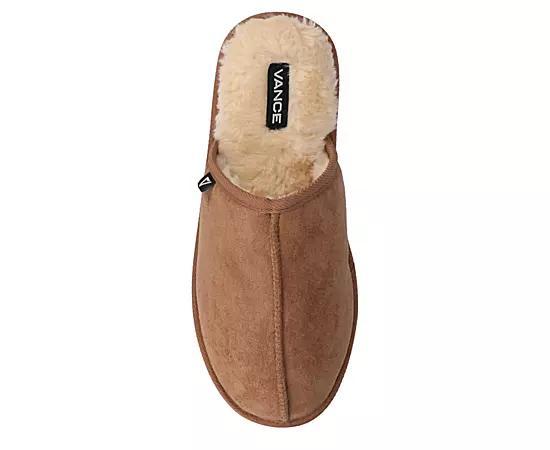 VANCE Duncan Scuff Men's Slippers, Size: Small(7-8), Black Product Image