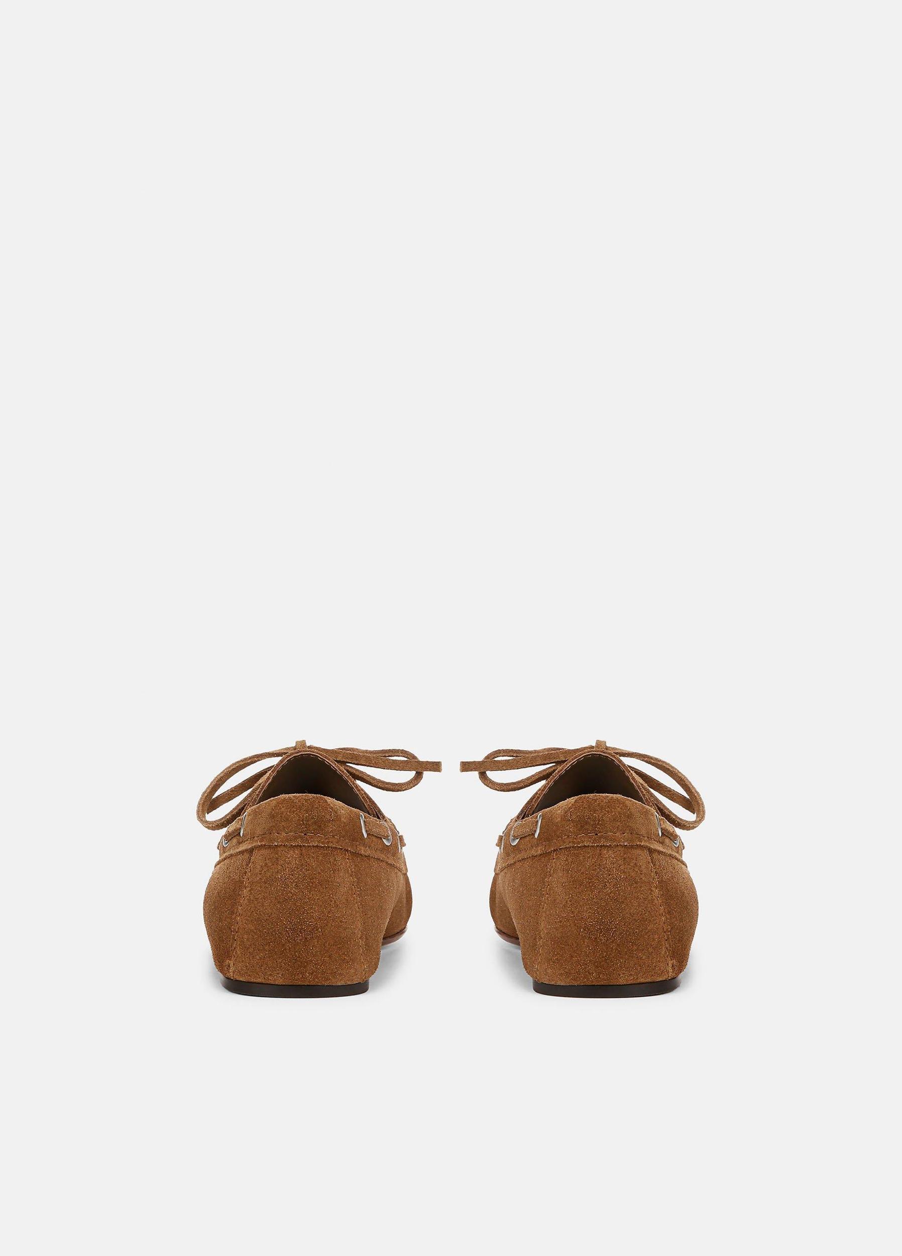 Marin Suede Lace-Up Loafer Product Image