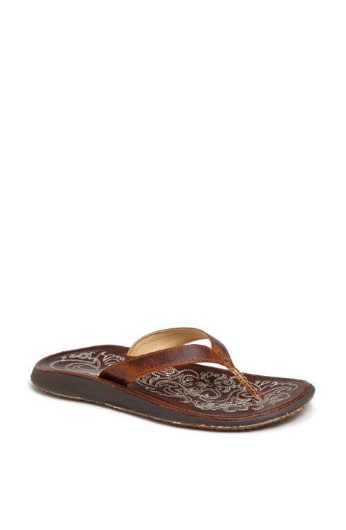 OluKai Paniolo (Natural/Natural) Women's Sandals Product Image