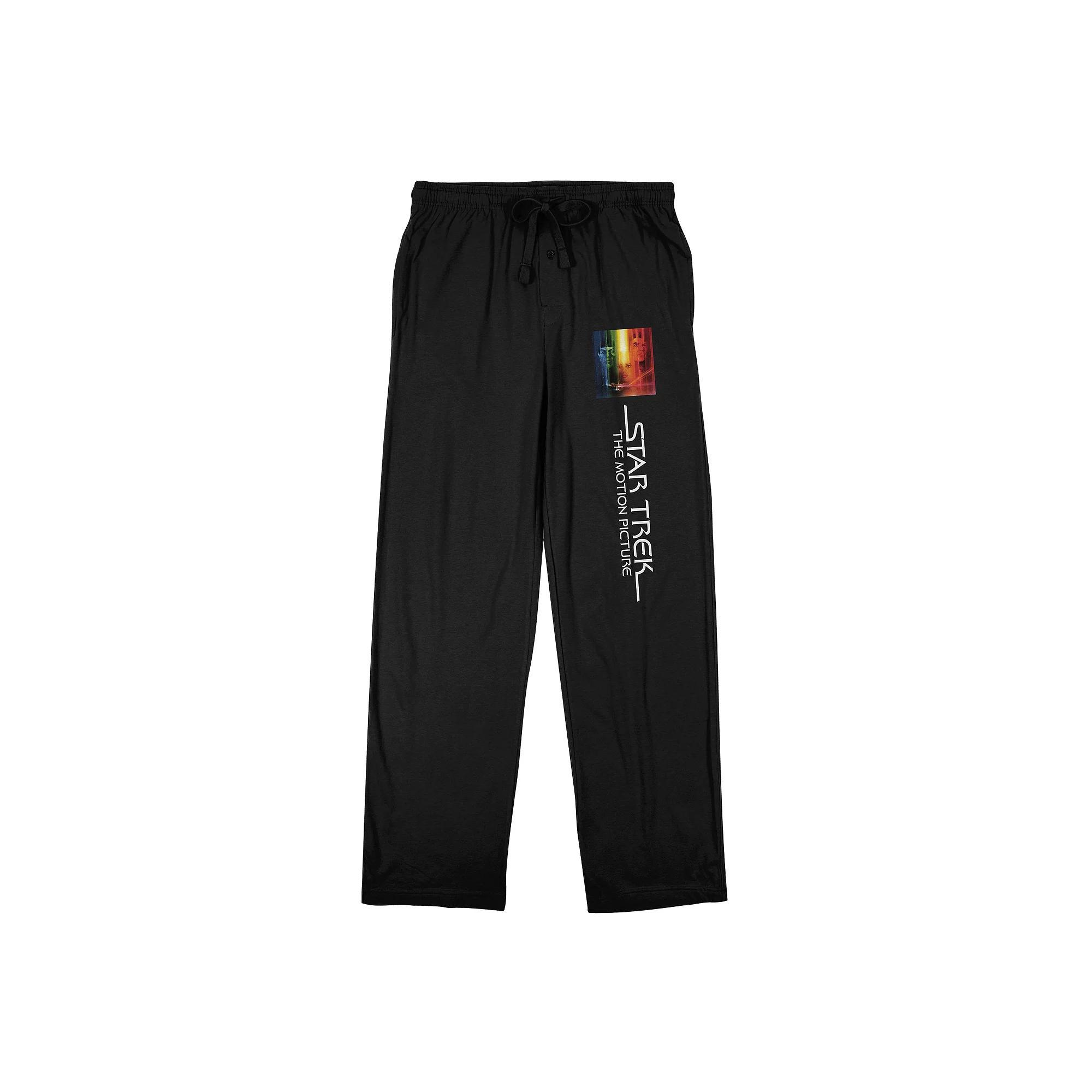 Men's Star Trek: The Motion Picture Sleep Pants, Size: Large, Black Product Image