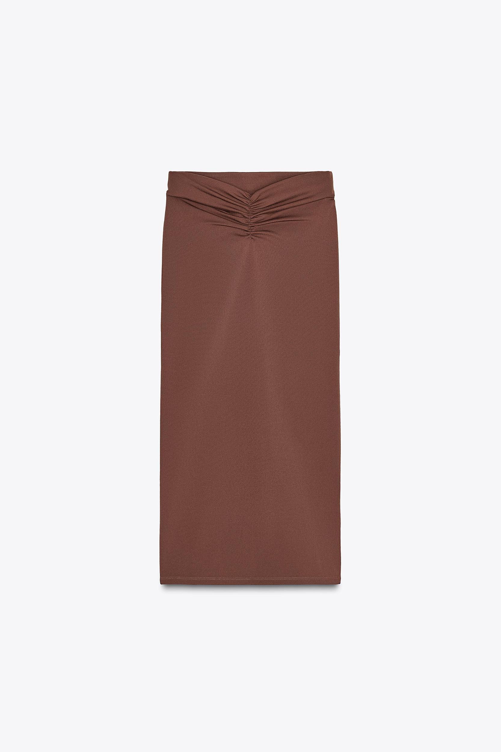 GATHERED MINI SKIRT Product Image