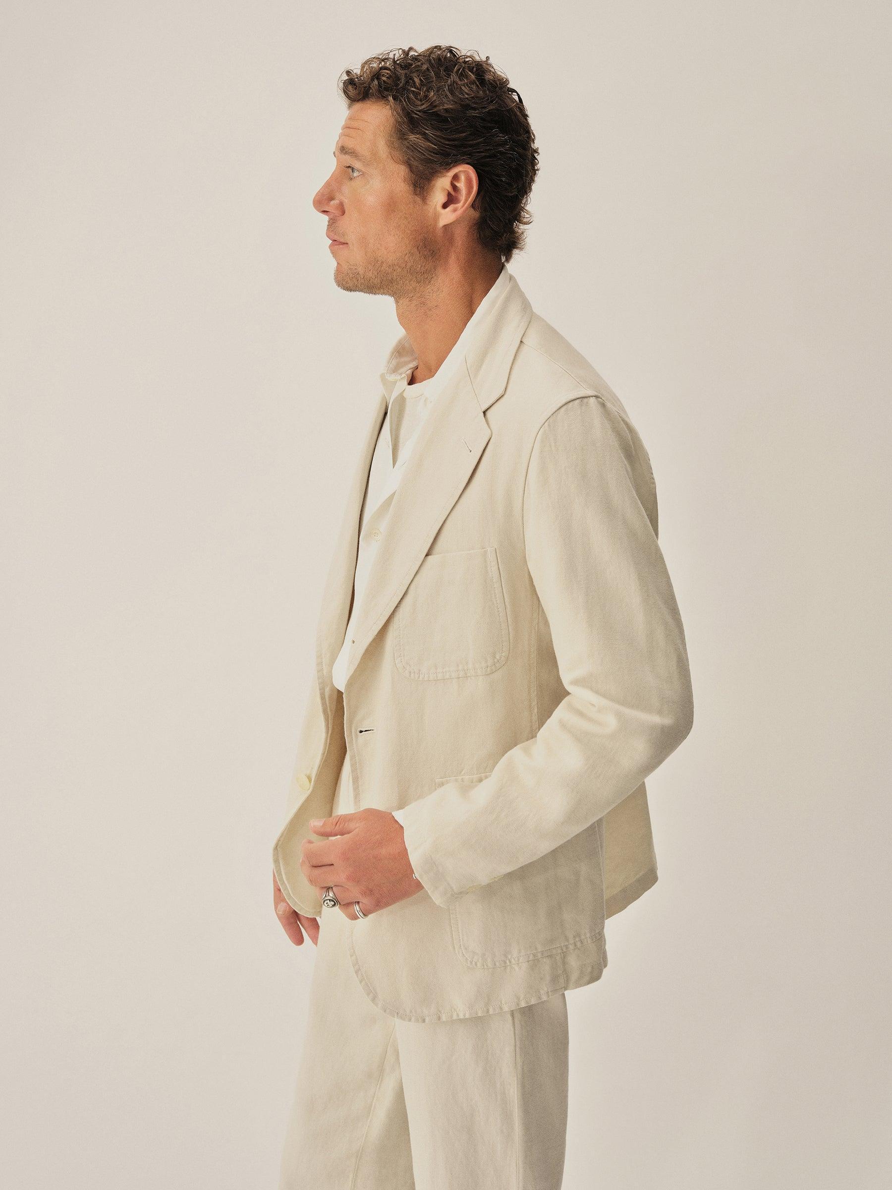Silver Birch Capitola Linen Carry-On Jacket Product Image