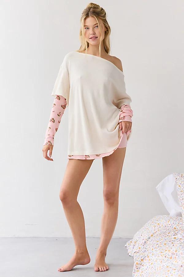 Out From Under Darling Layered Long Sleeve T-Shirt Dress Womens at Urban Outfitters Product Image