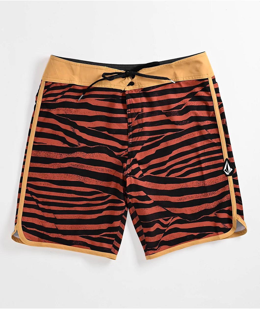 Nike Swim Swoosh Break Navy Board Shorts Product Image