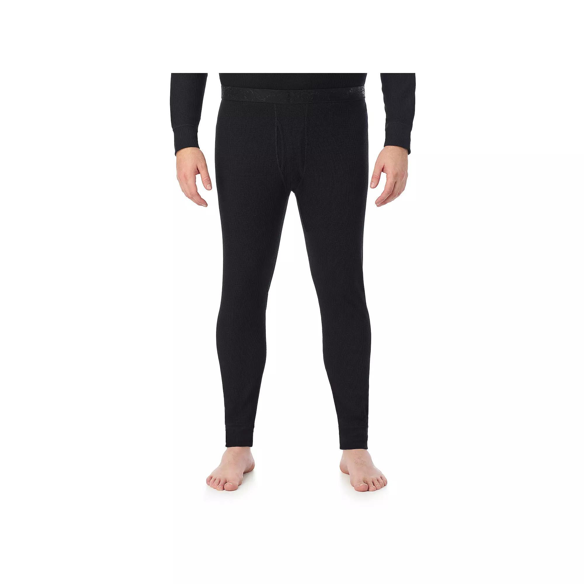 Big & Tall Cuddl Duds Midweight Waffle Thermal Performance Base Layer Pant, Mens Blue Blazer Product Image