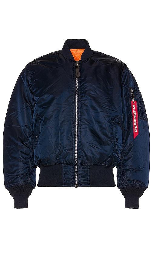 ALPHA INDUSTRIES MA-1 Bomber Jacket in Green Product Image