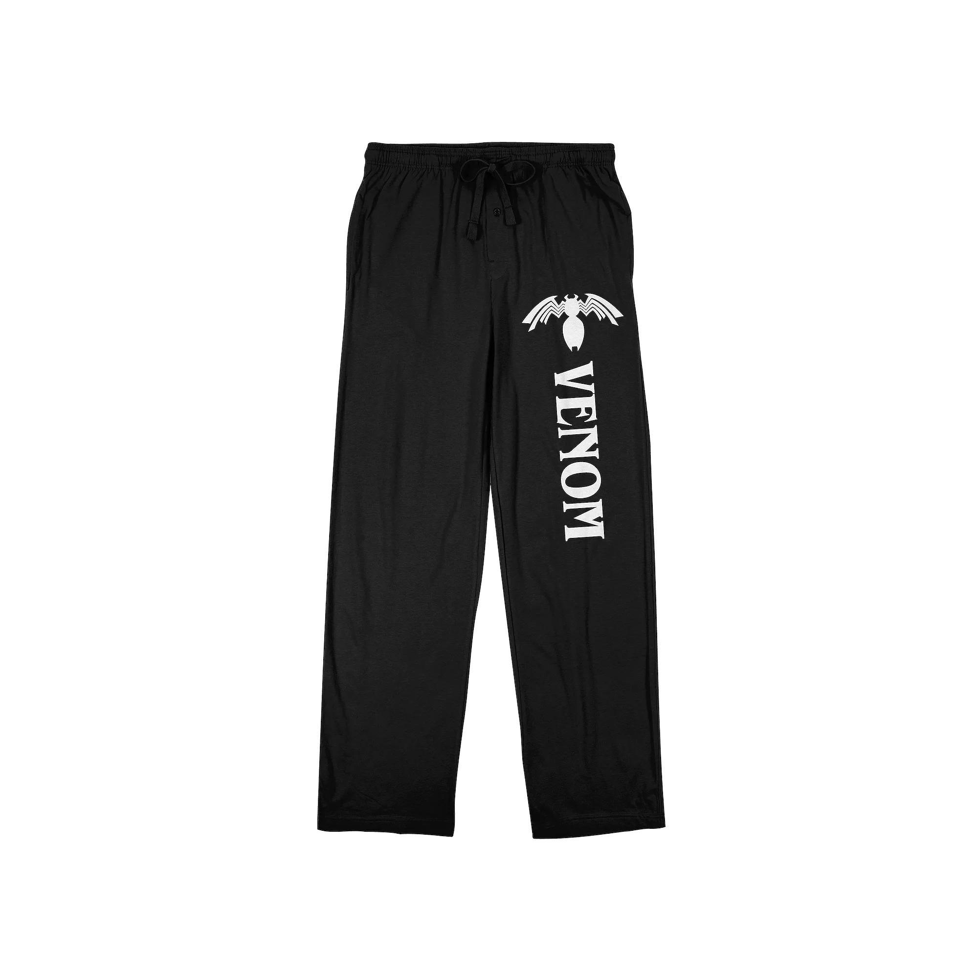 Men's Marvel Universe Venom Sleep Pants, Size: Large, Black Product Image