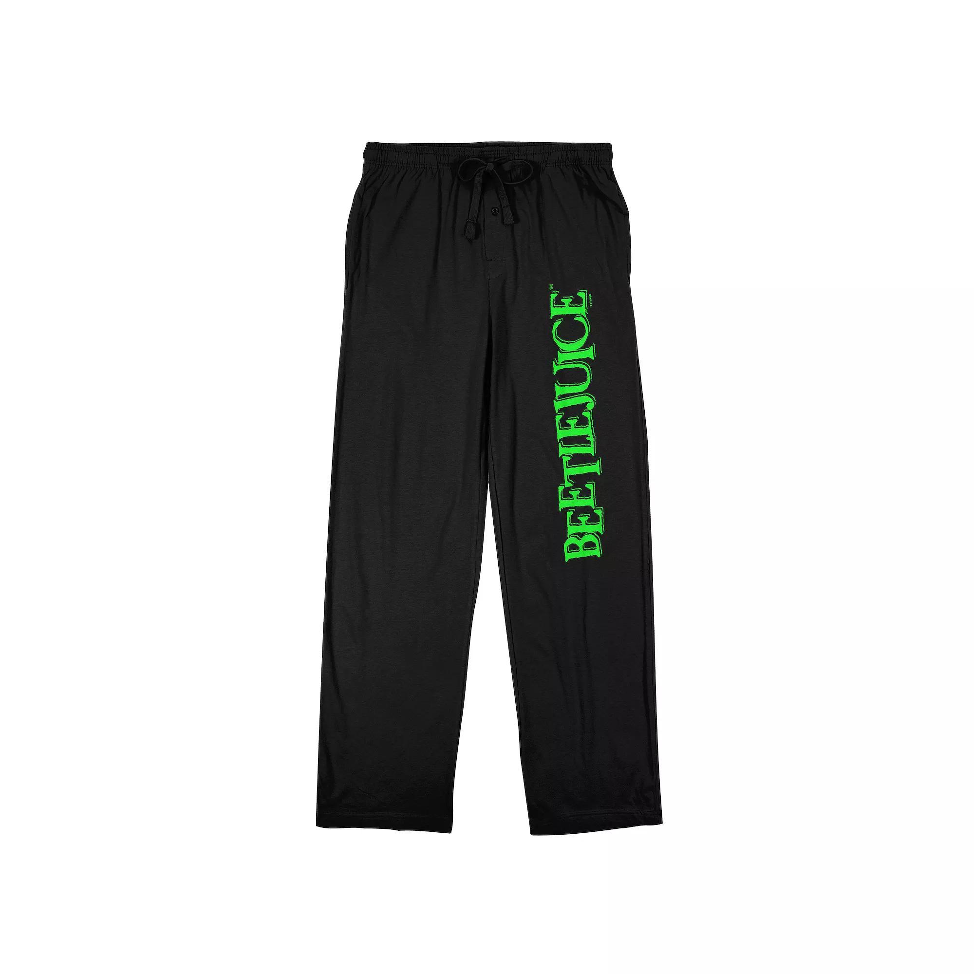 Men's Batman Animated Series Pajama Pants, Size: XL, Black Product Image