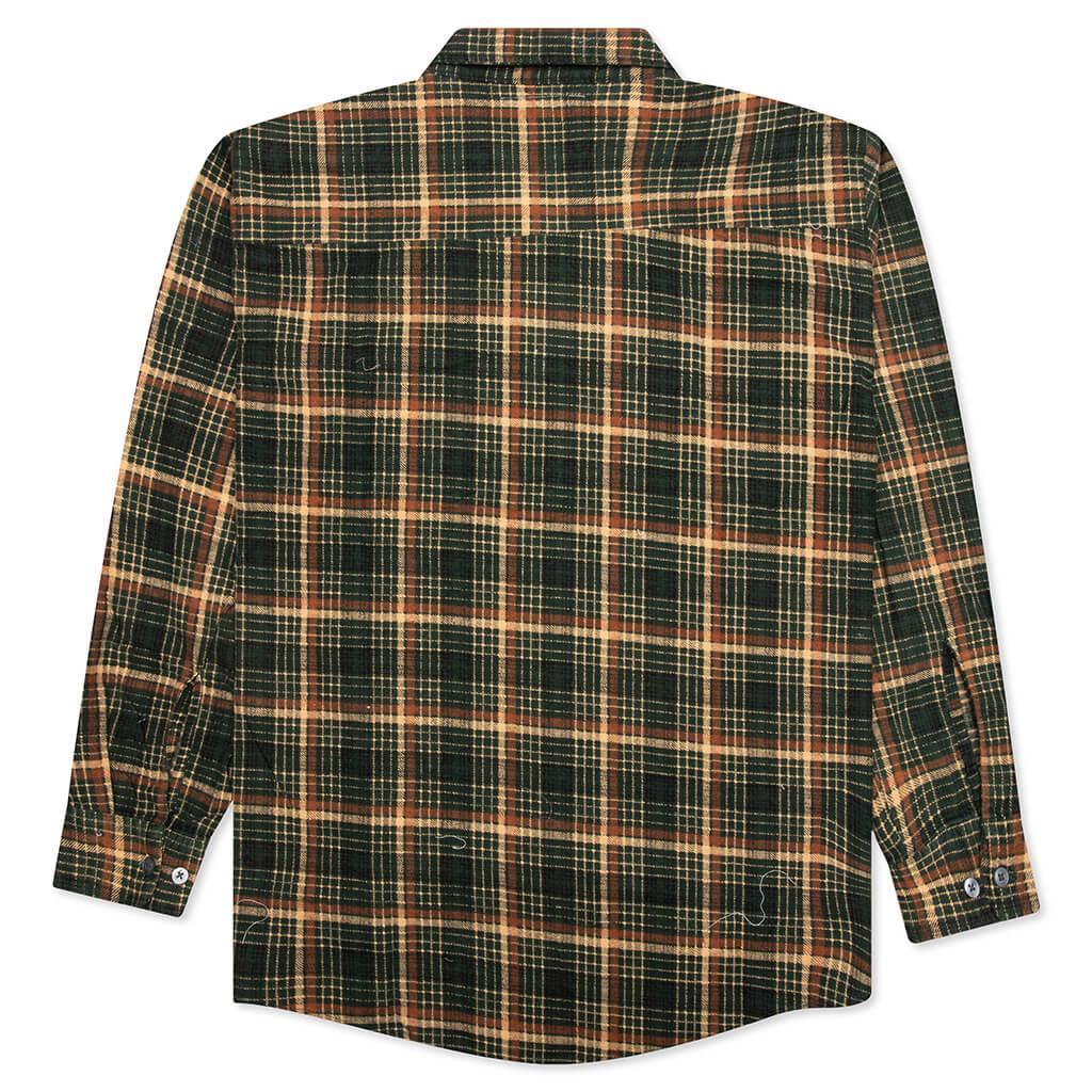 Ribbon Flannel Shirt - Assorted Male Product Image