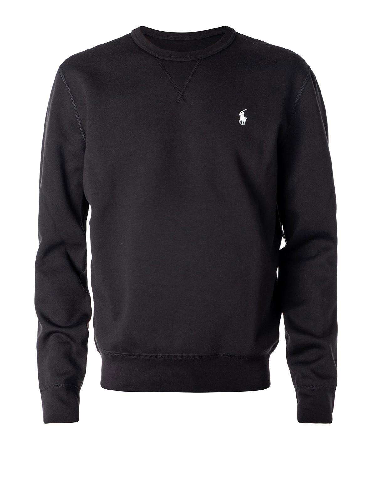 POLO RALPH LAUREN Black Cotton Blend Sweatshirt Product Image