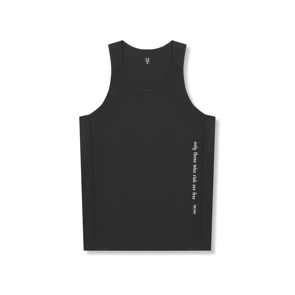 0754. AeroSilver® Training Singlet - Black "RP" Product Image