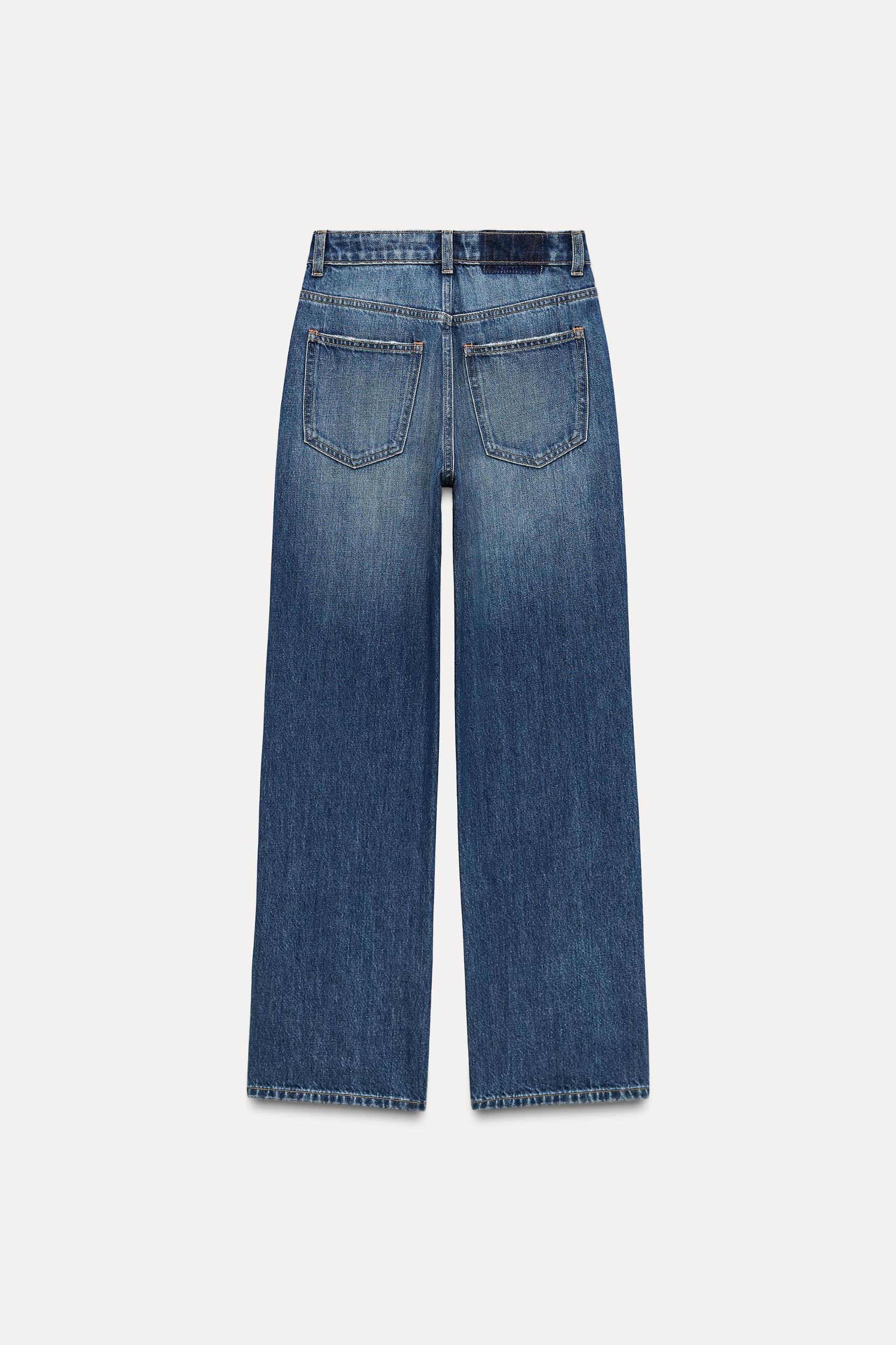 STRAIGHT LEG LONG LENGTH Z1975 JEANS WITH A HIGH WAIST Product Image