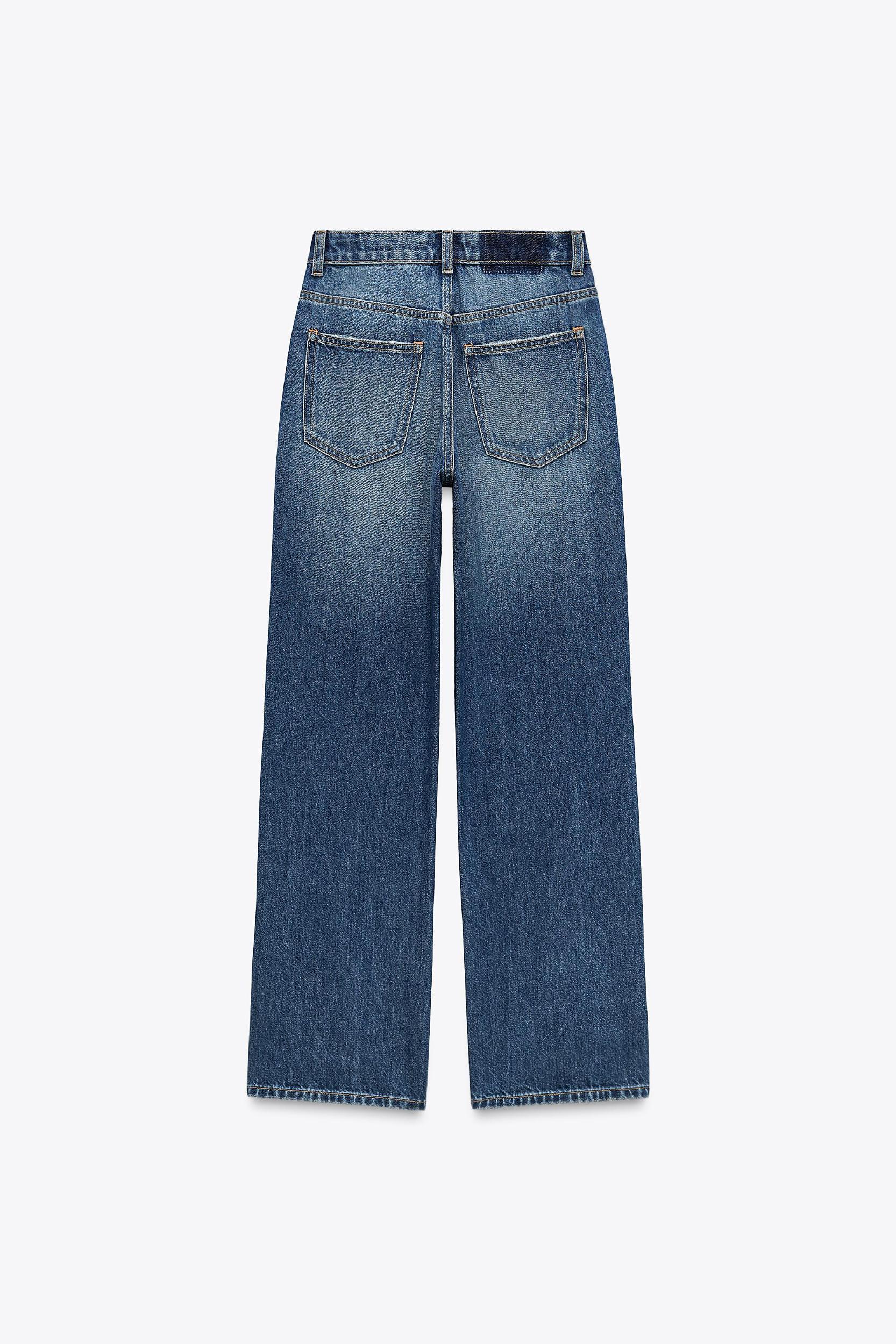 Z1975 STRAIGHT HIGH WAIST LONG LENGTH JEANS Product Image