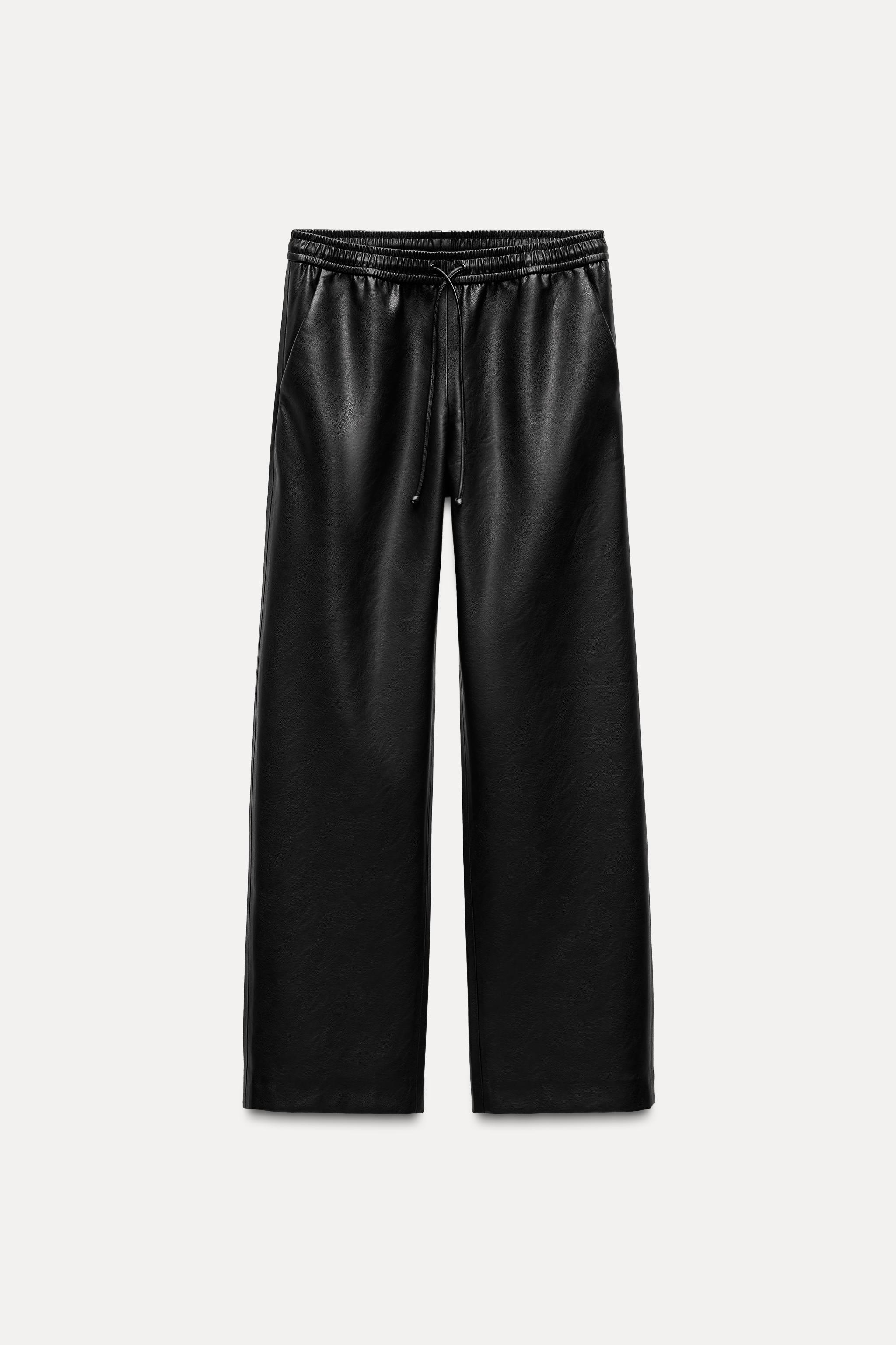 FAUX LEATHER PANTS Product Image