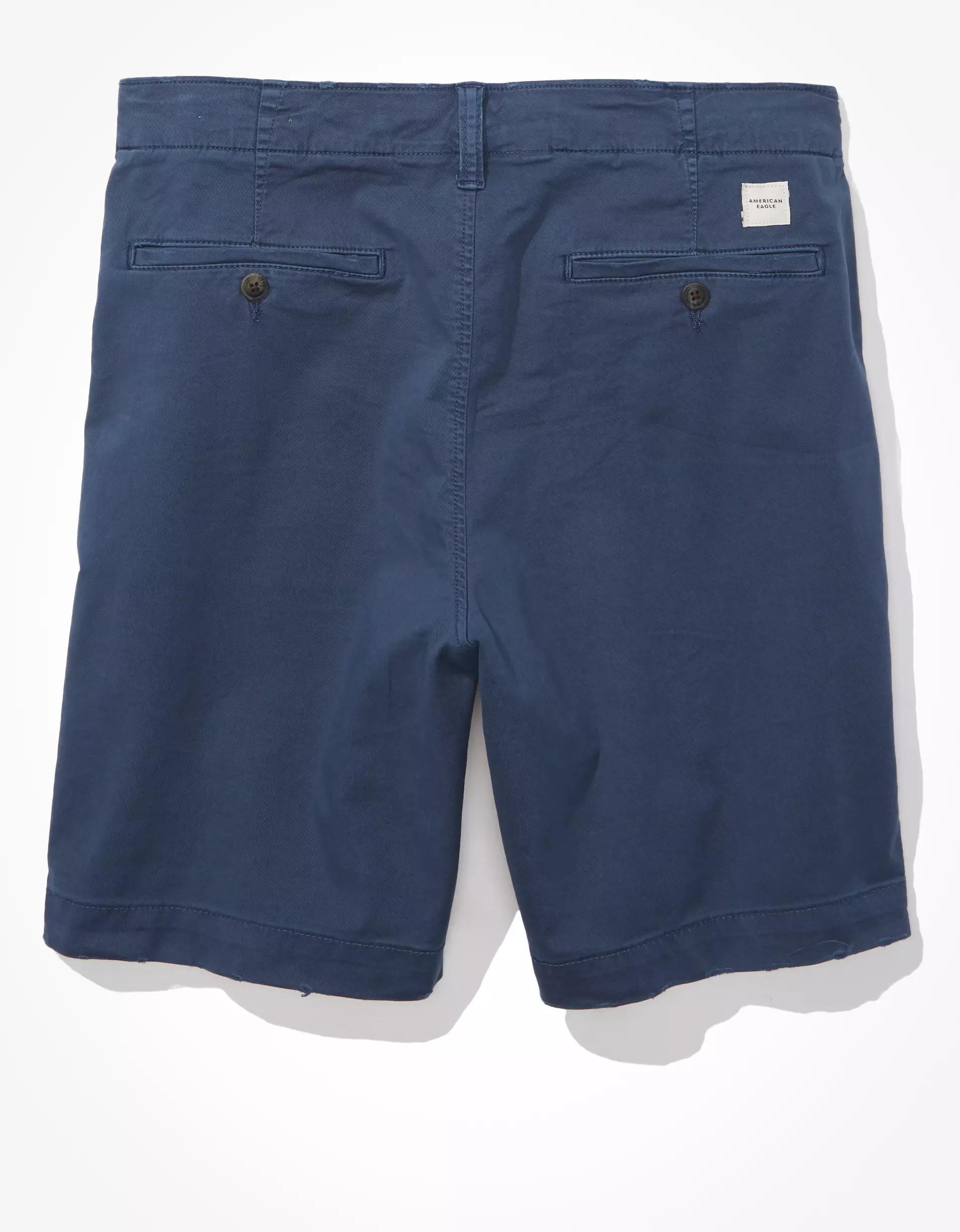 AE Flex 9" Lived-In Khaki Short Product Image
