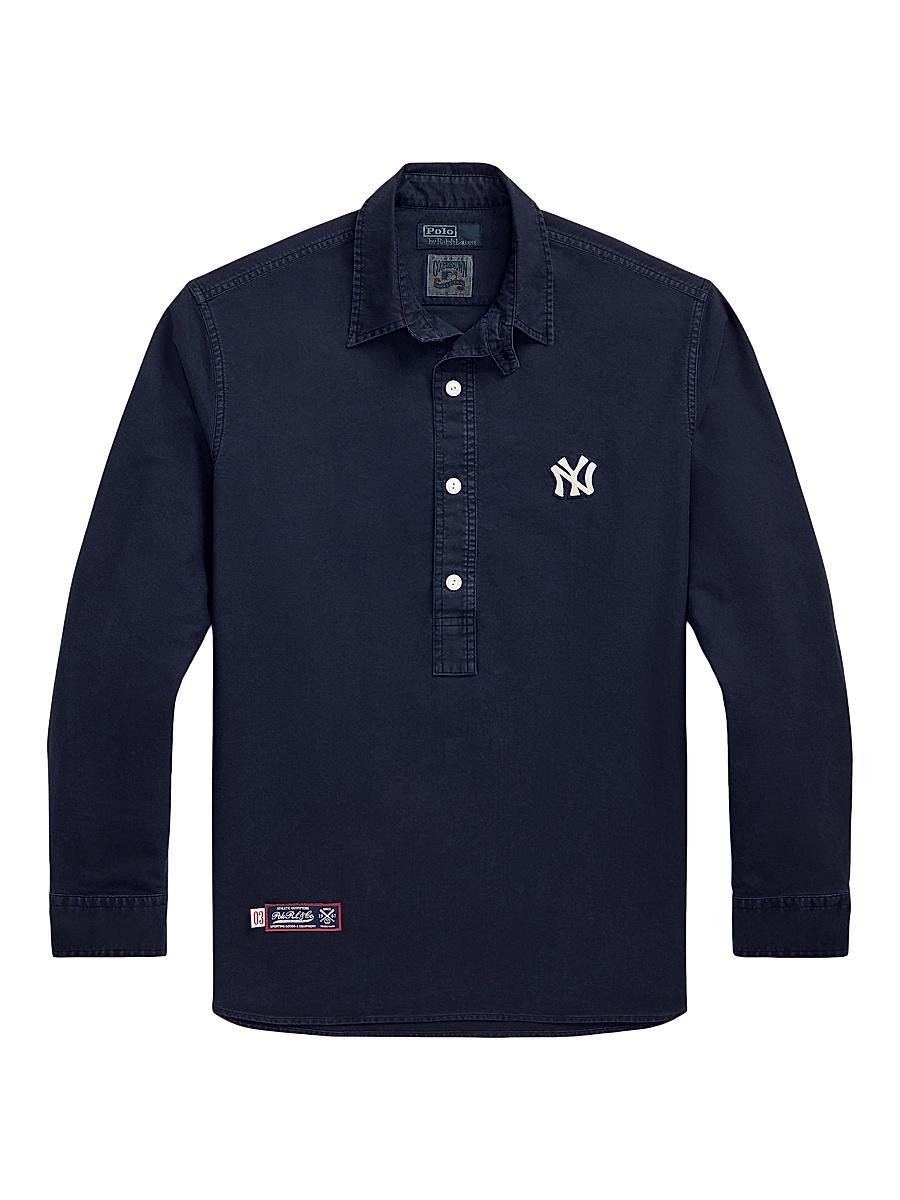 Mens Yankees Oxford Shirt Product Image