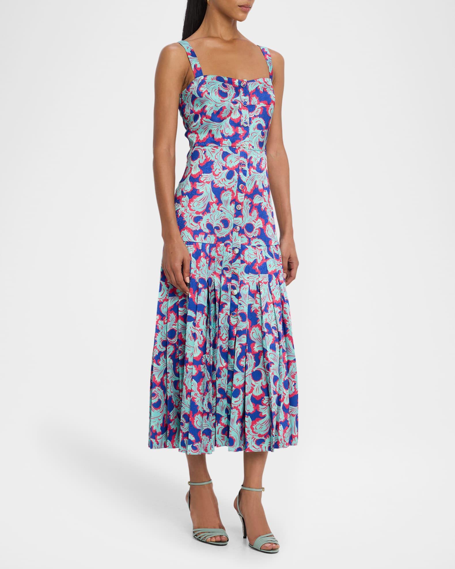 Karen Rainbow Gradient Dress Product Image