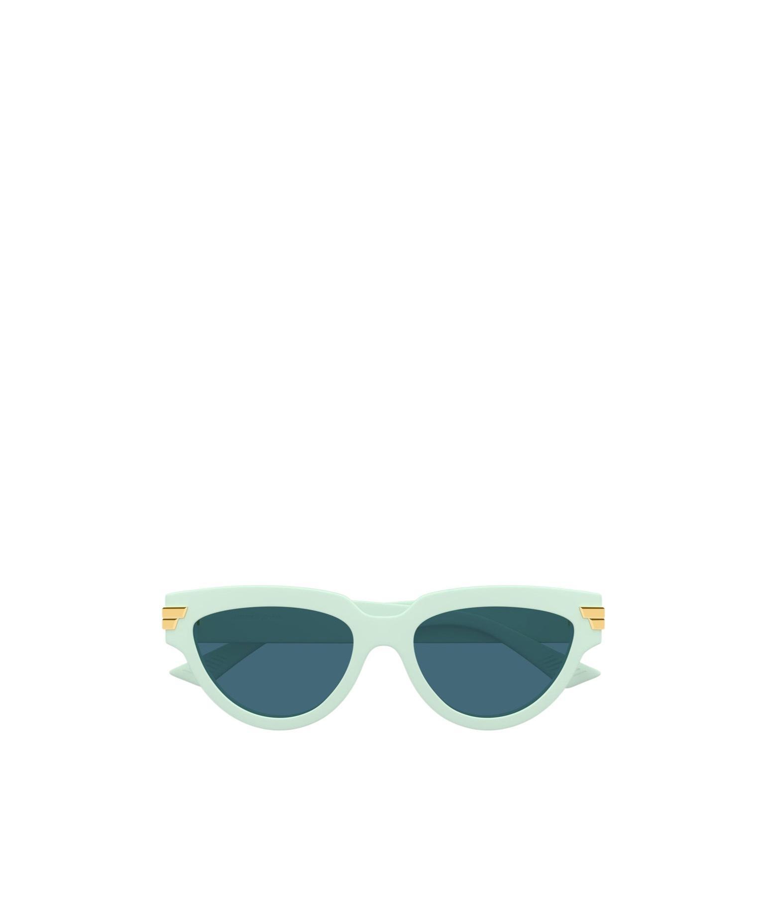 BOTTEGA VENETA Eyewear Cat Eye Sunglasses In Blue Product Image
