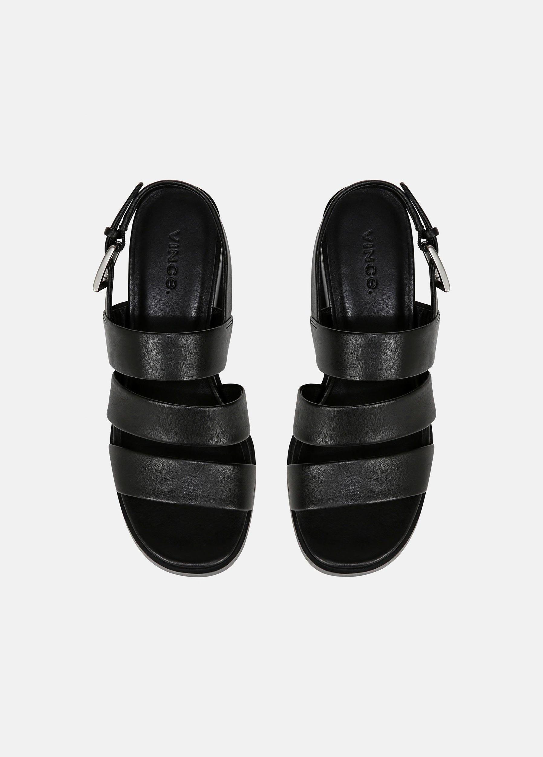 Rochel Leather Wedge Sandal Product Image