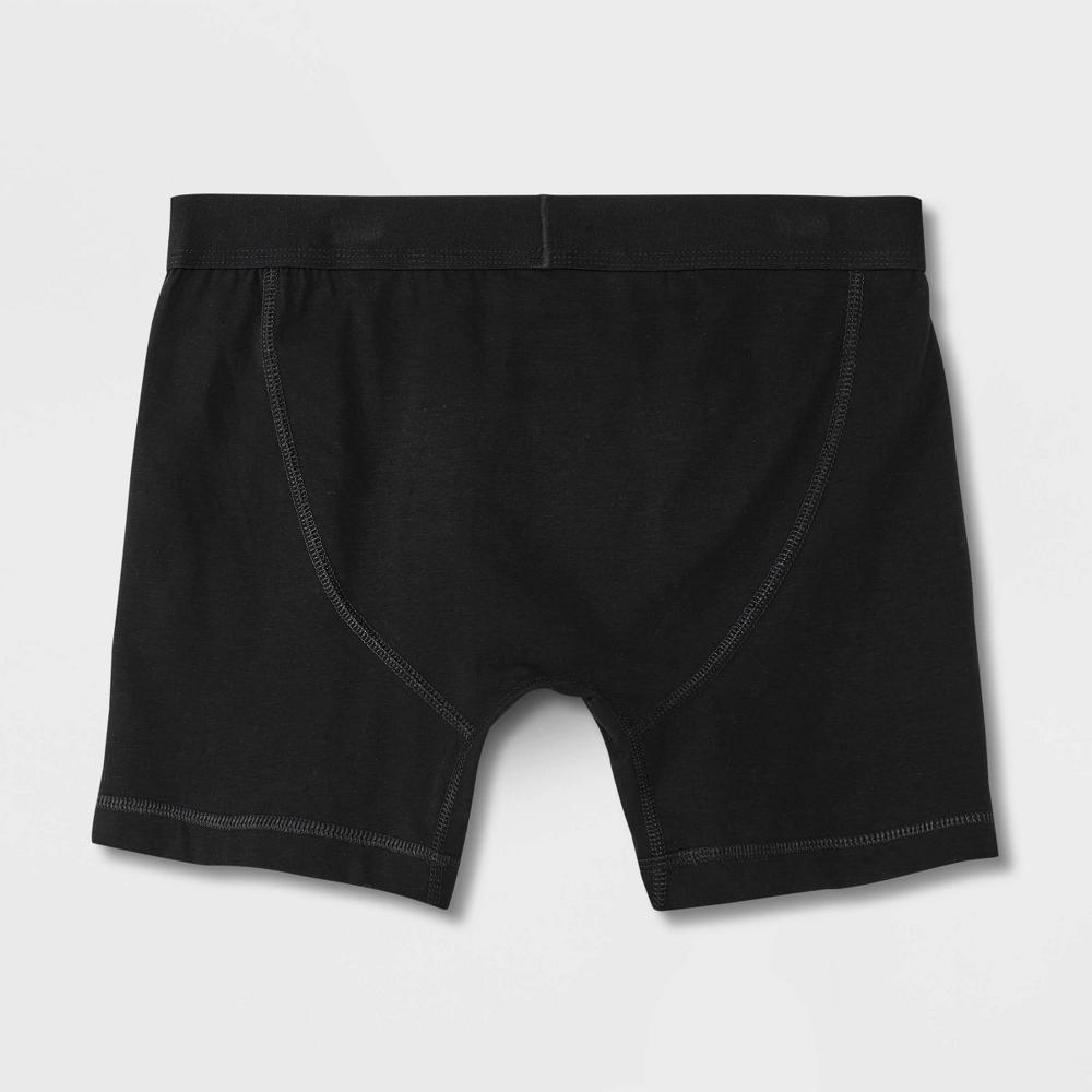 Men's Support Pouch Boxer Briefs 4pk - Goodfellow & Co™ XXL: Cotton Blend, Mid Rise, Mesh Liner, Machine Wash Product Image