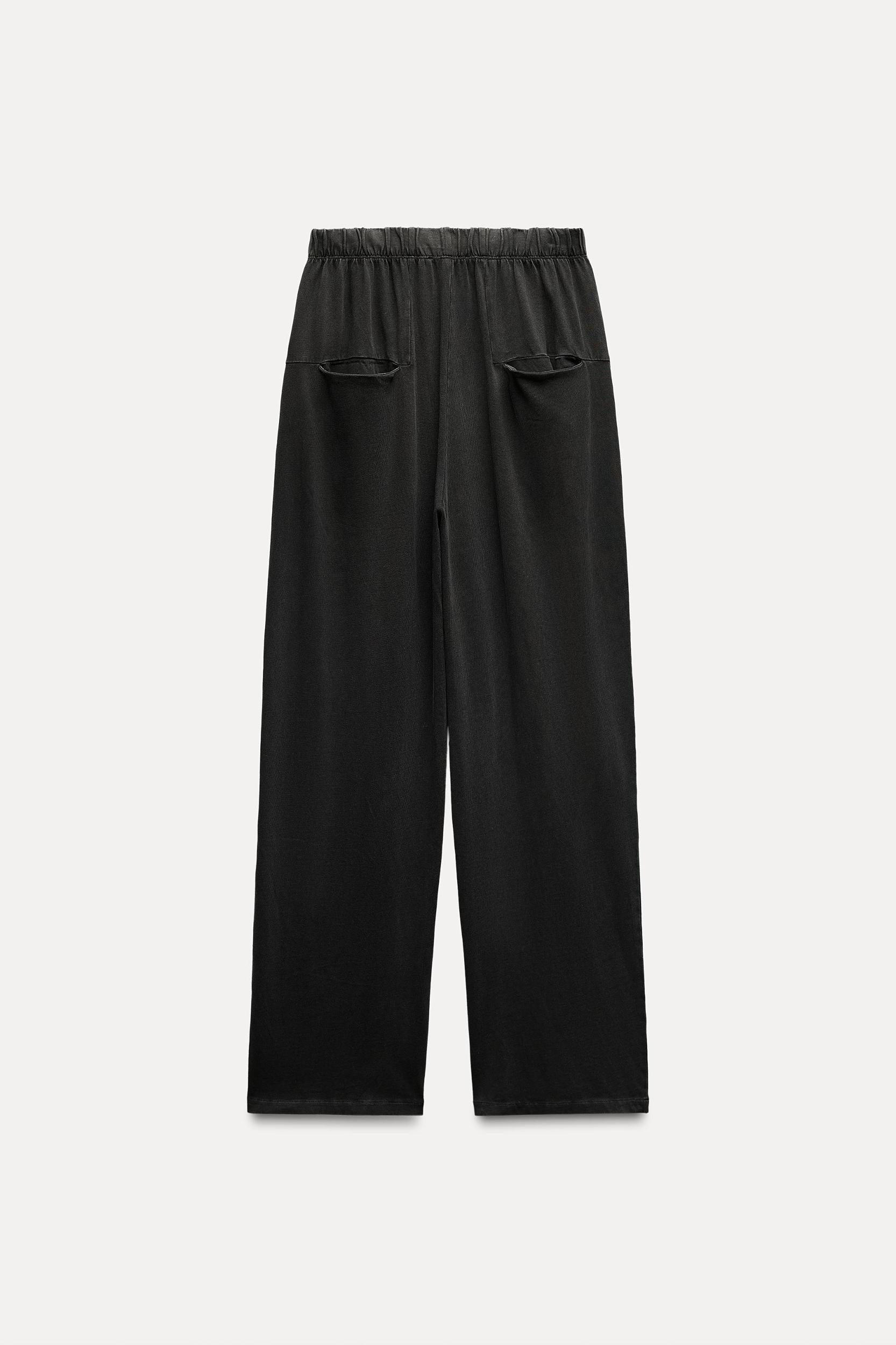 HEAVY COTTON WASHED PANTS Product Image