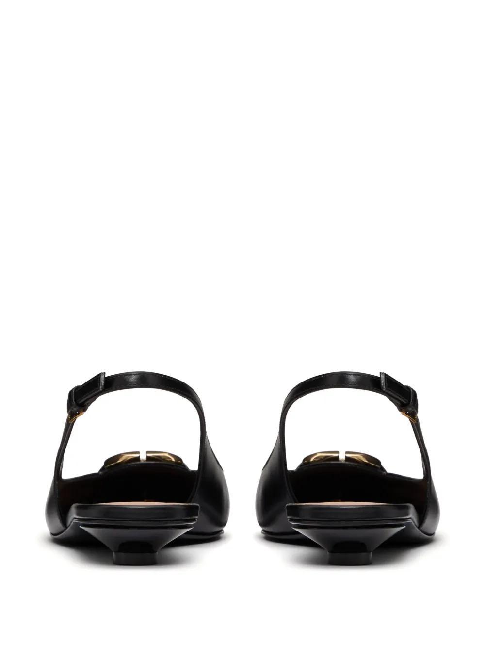 VLogo Signature leather pumps Product Image