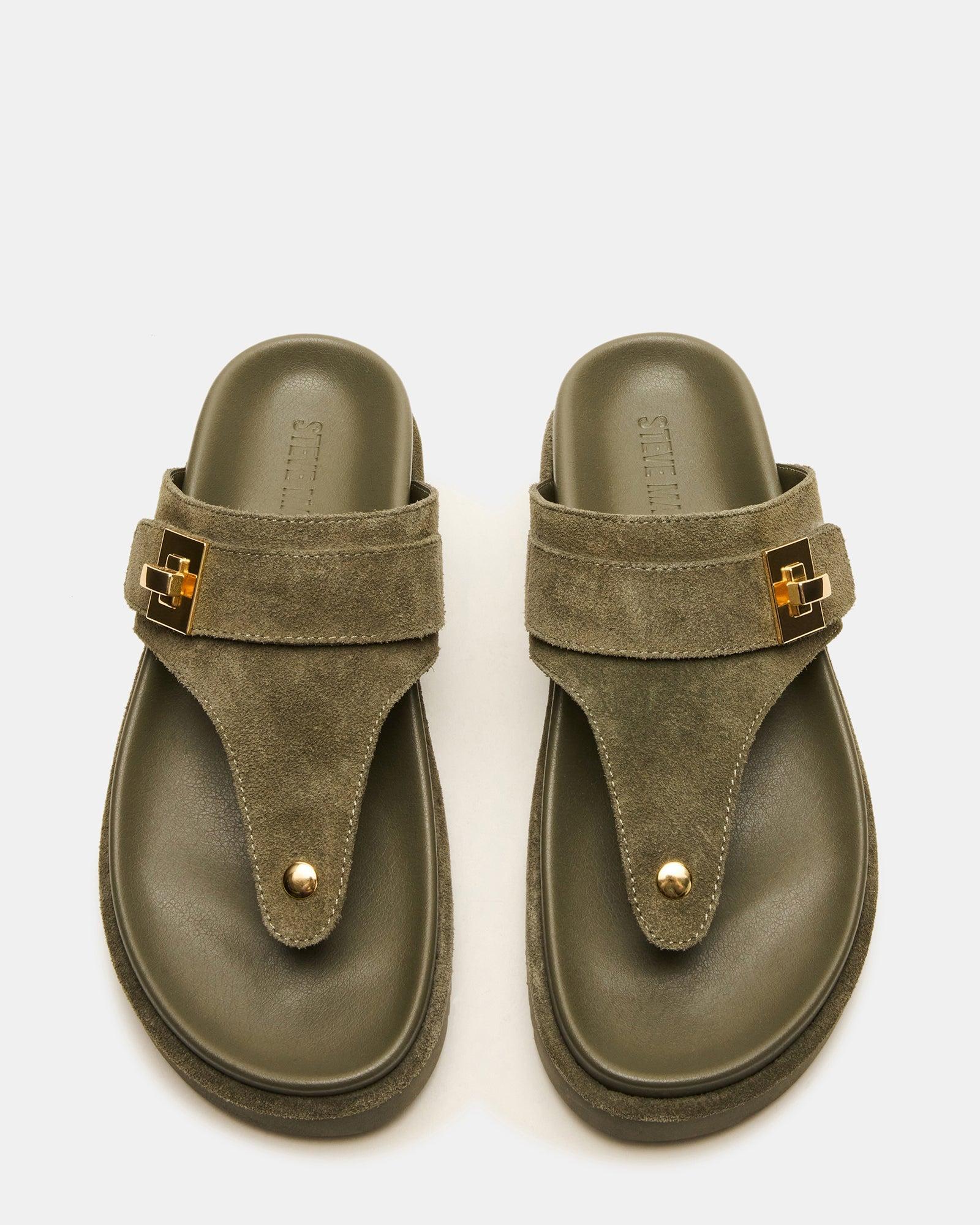 THONA OLIVE SUEDE Female Product Image