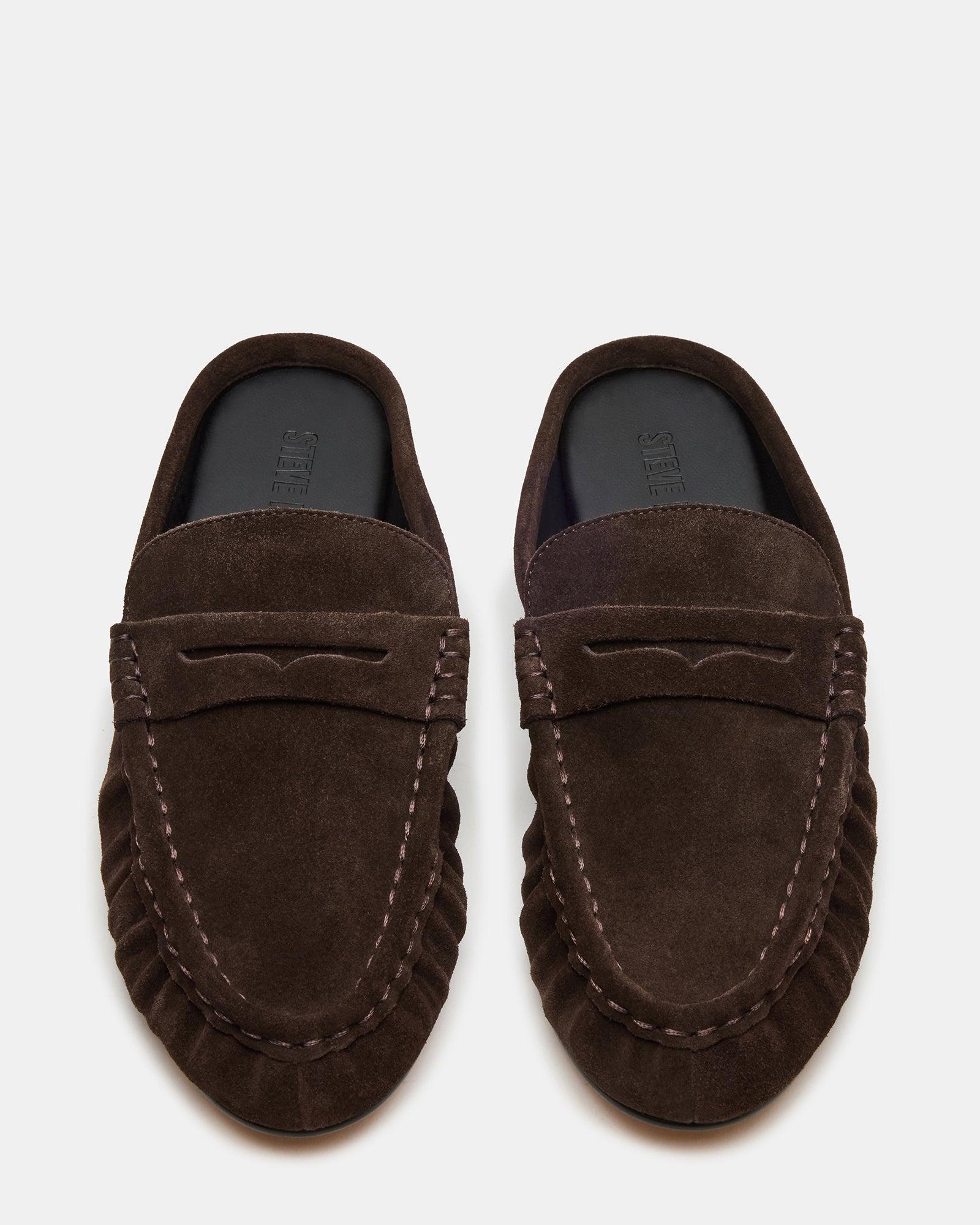 RAFE CHOCOLATE BROWN SUEDE Female Product Image