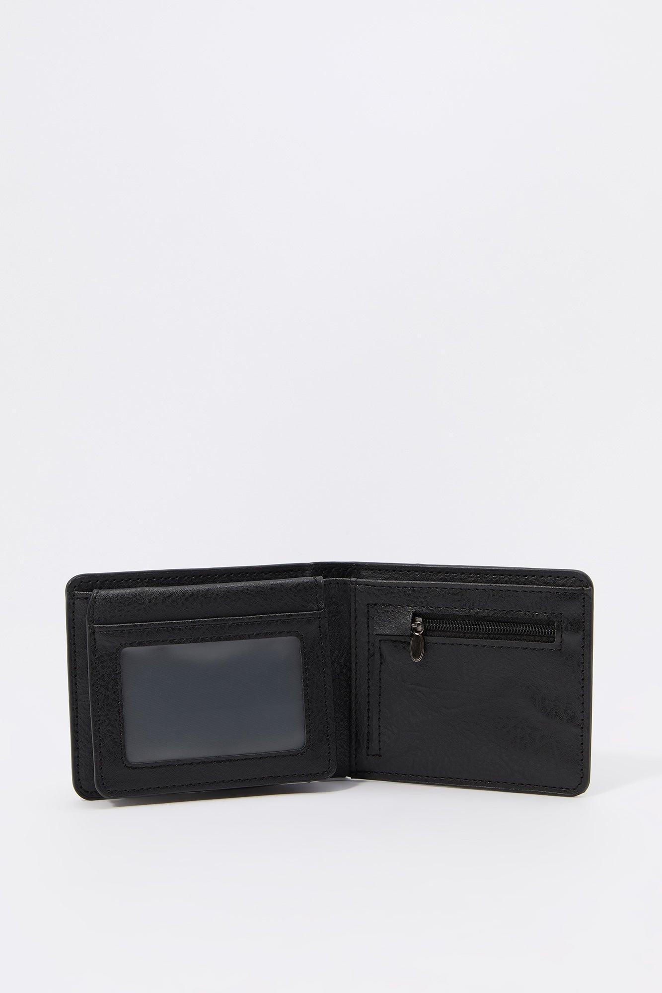 Faux Leather Wallet Male Product Image
