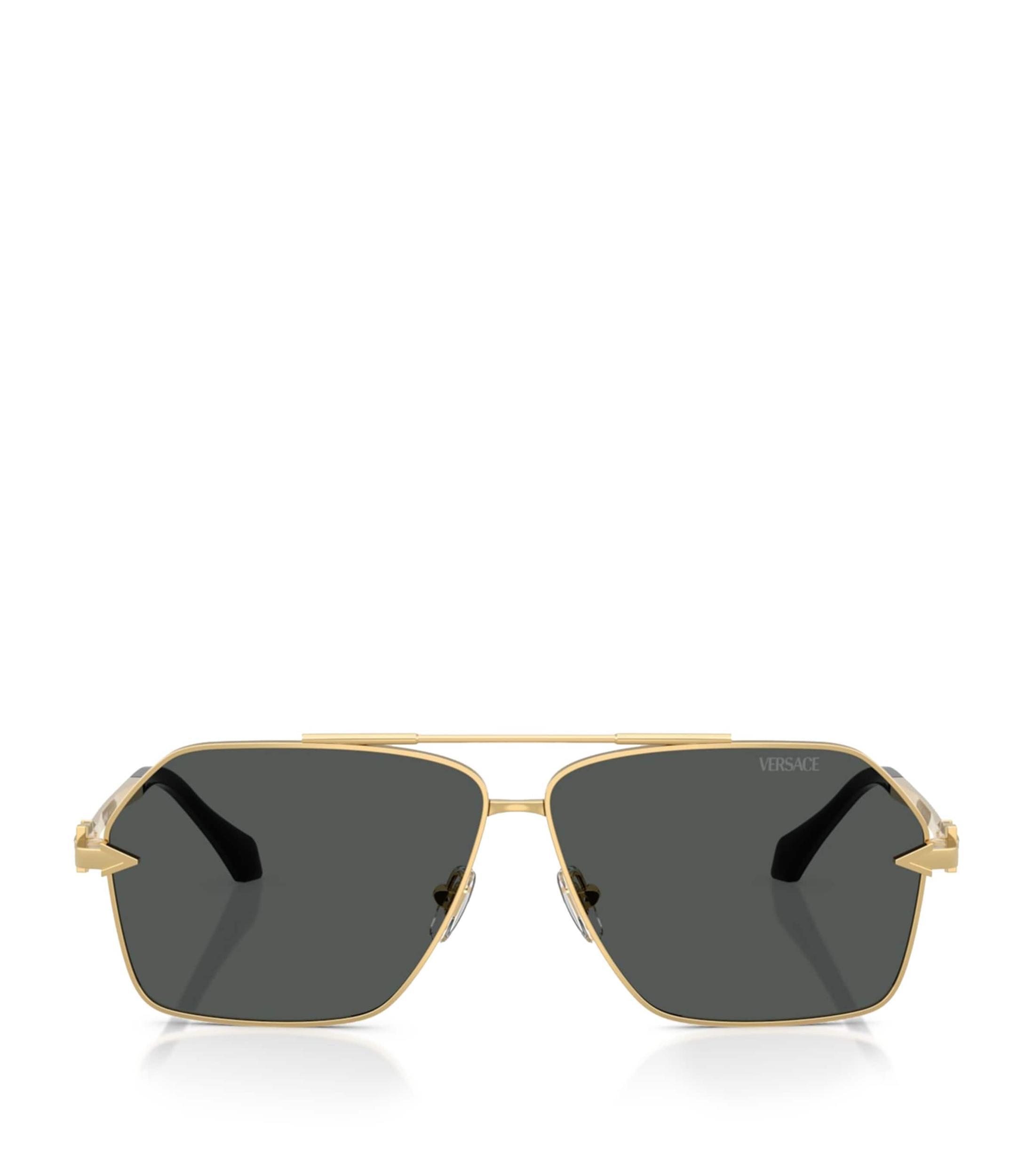 Mens GV One 57MM Pilot Sunglasses Product Image