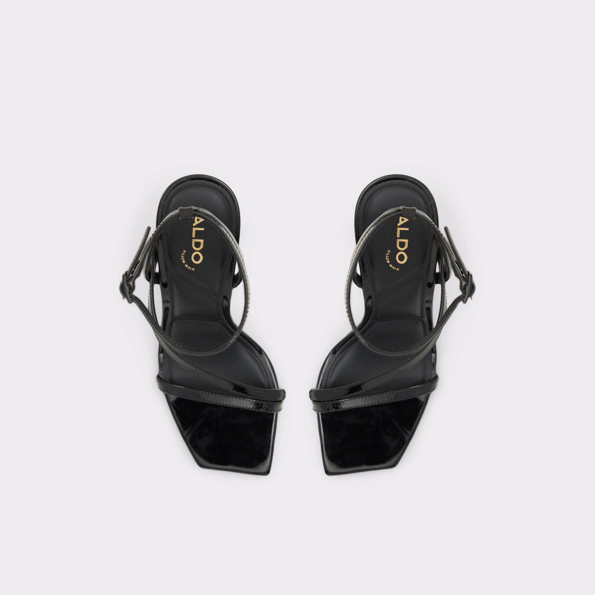ALDO Scintilla - Women's Strappy Sandal Sandals - Black, Size 6.5 Product Image