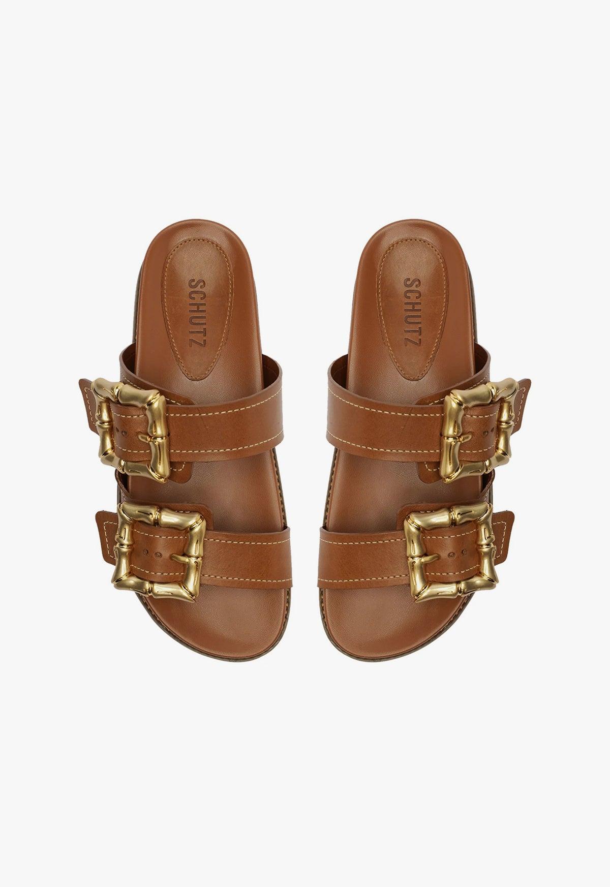 Womens Enola Sporty Leather Sandals Product Image