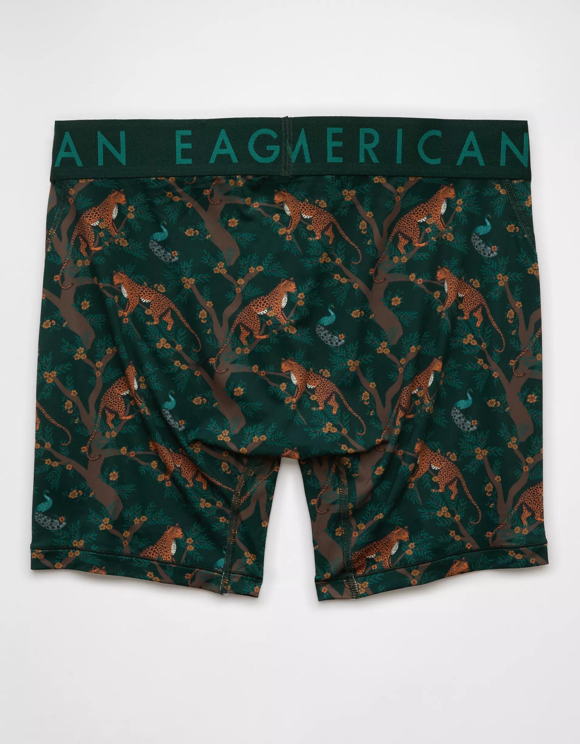 AEO Men's Tropical Leopards 6" Flex Boxer Brief Product Image