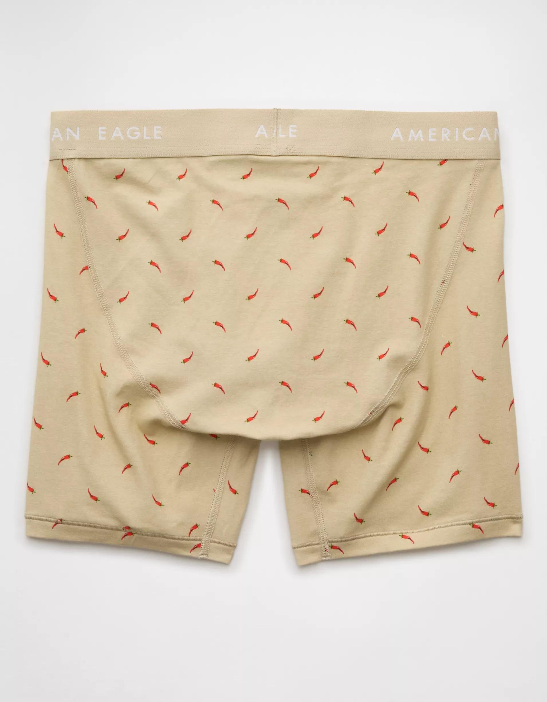 AEO Men's Hot Peppers 6" Classic Boxer Brief Product Image
